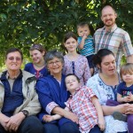 Ethan and Co. with Mom & Dad