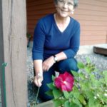 Kate with flower