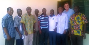 Staff for the four Volta-Ghana Old Testament Teams
